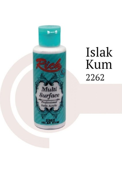 Multi Surface 2262 Islak Kum Akrilik Boya 130 Cc