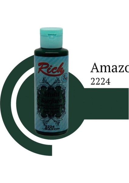 Multi Surface 2224 Amazon Akrilik Boya 130 Cc