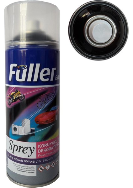 Füller Sprey Boya 326 Parlak Siyah 400 Ml