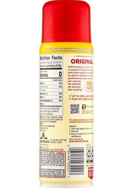 Kanola Yağlı Pişirme Spreyi 141 gr fiyatları