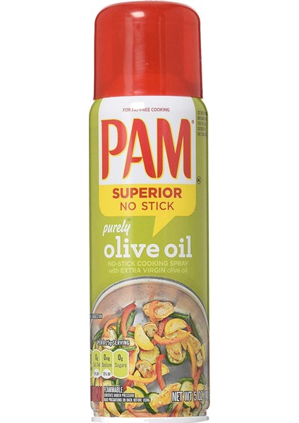 PAM Zeytinyağlı Pişirme Spreyi 141 gr