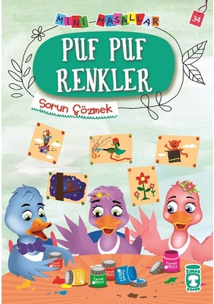 Puf Puf Renkler - Mini Masallar 4 (34) - Nalan Aktaş Sönmez