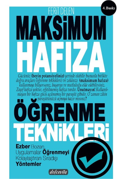 Maksimum Hafıza Öğrenme Teknikleri