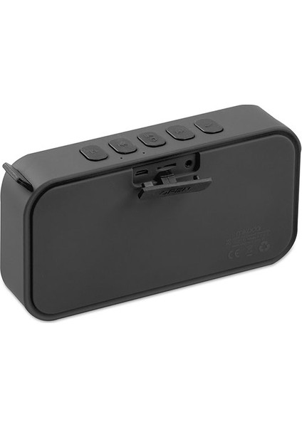 Md-55Bt Siyah Speaker Fm Destekli Bluetooth