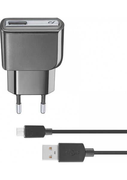 Cellularline Micro USB Seyahat Şarjı (Kablo+Adaptör)