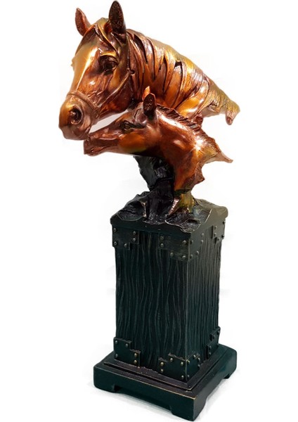 At Biblo Heykel Polyresın 46 cm