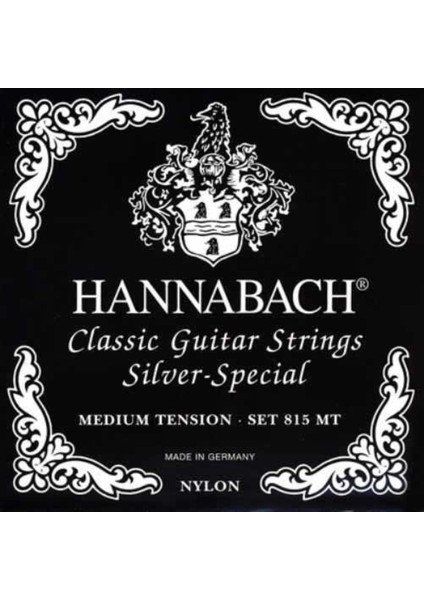 8156 Mt Hannabach 8156 Mt (Mi) Klasik Gitar Teli