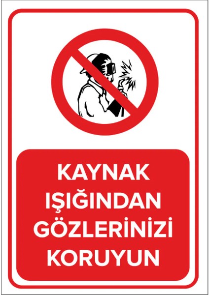 Kaynak Işığında Gözlerinizi Koruyun Levhası Aluminyum Kompozit