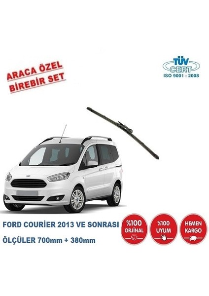 Ford Courier Ön Silecek Muz Tipi Takım