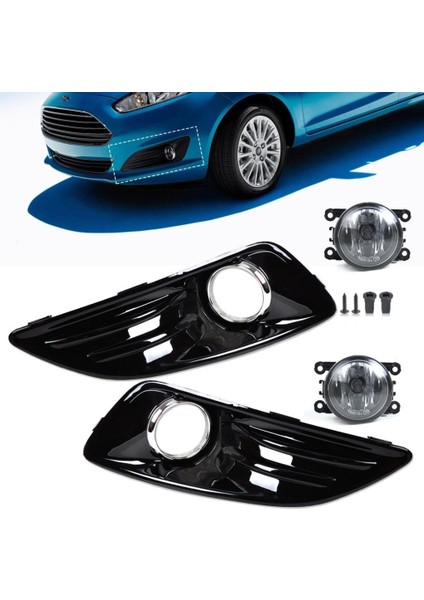 Ford Fiesta Sis Far Takımı Parlak 2012-2018