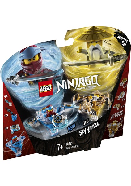 Ninjago 70663 Spinjitzu Nya ve Wu