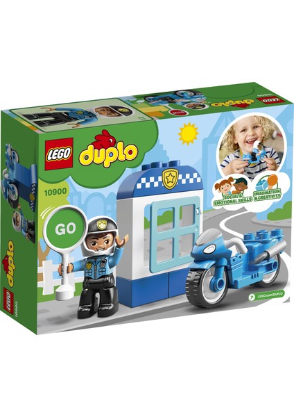 LEGO® DUPLO Town 10900 Polis Motosikleti