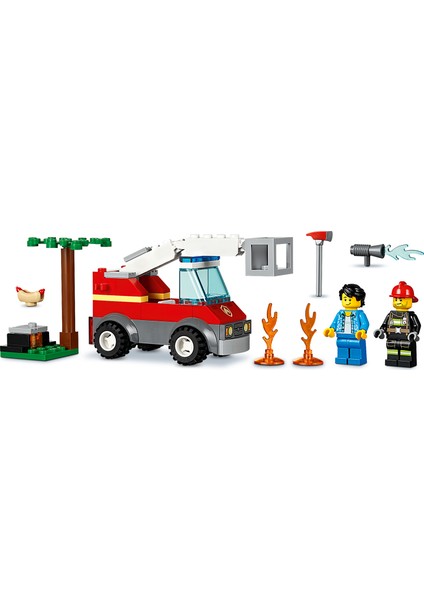 ® City 60212 Barbekü Yangını