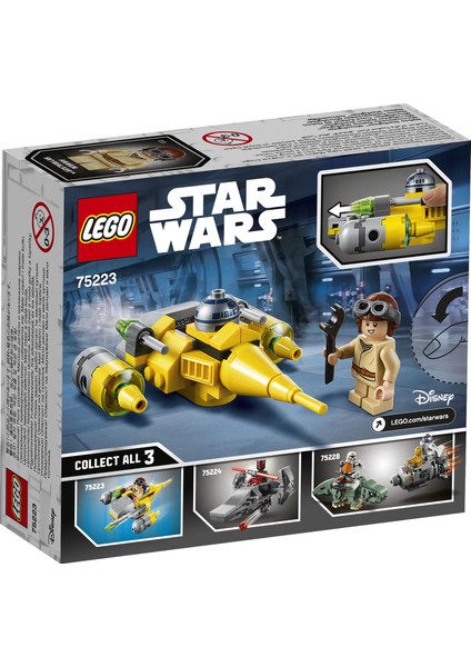 Star Wars 75223 Naboo Starfighter™ Mikro Savaşçı modelleri