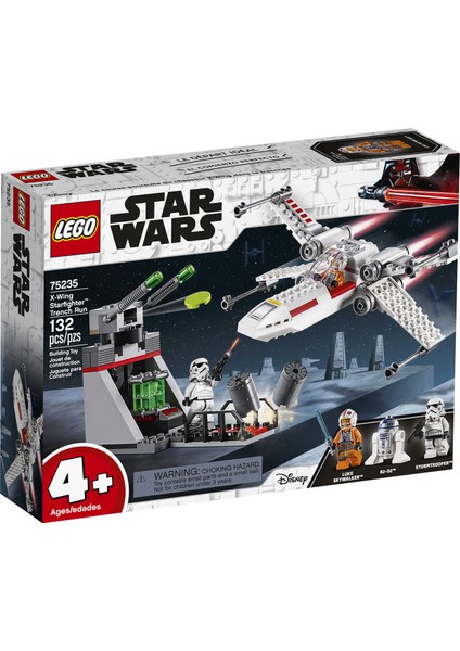 Star Wars 75235 X-Wing Starfighter™ Hendek Akını modelleri