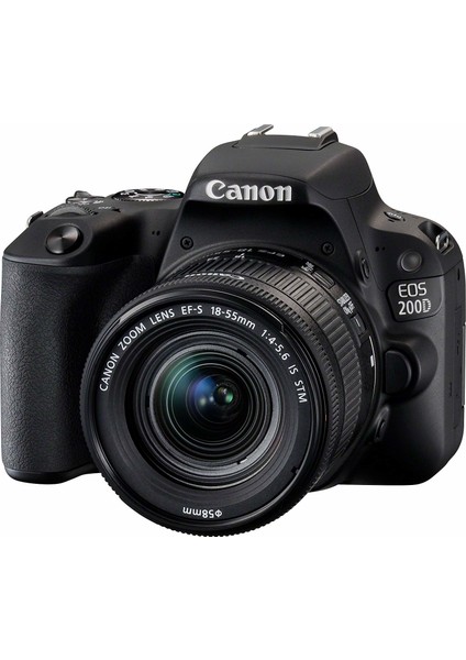 Eos 200D 18-55Mm Is Stm Wi-Fi Dslr Fotoğraf Makinesi ( Canon Eurasia Garantili)