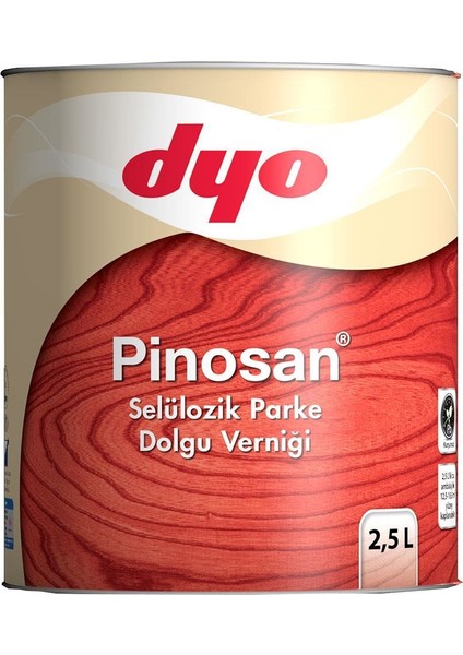 Pinosan Selülozik Parke Dolgu Verniği 2,5 Lt