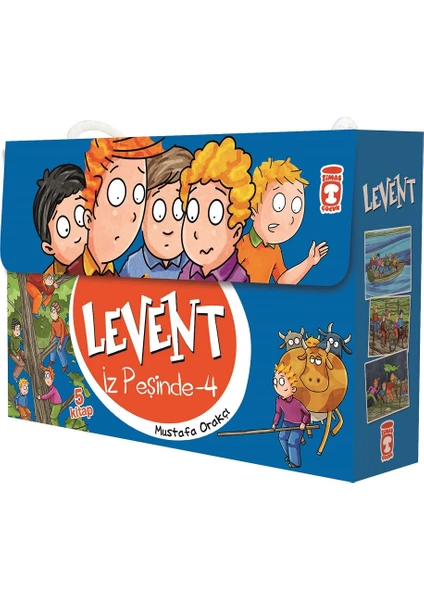 Levent İz Peşinde 4 Set (5 Kitap) - Mustafa Orakçı