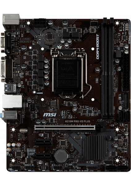 H310M PRO-VD PLUS Intel H310 2133MHz DDR4 Soket 1151 mATX Anakart