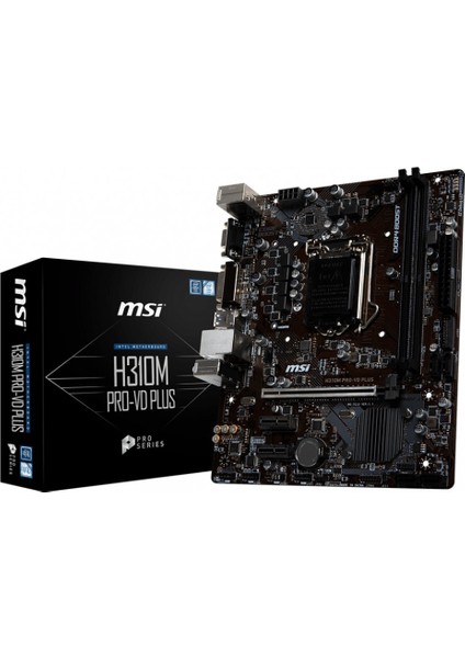 H310M PRO-VD PLUS Intel H310 2133MHz DDR4 Soket 1151 mATX Anakart fiyatları