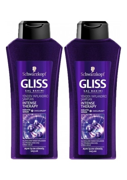 İntense Therapy Shampoo 360 ml+ 360 ml