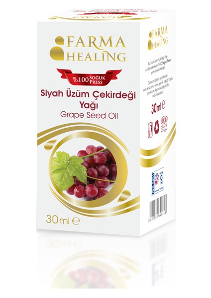 Farma Healıng Siyah Üzüm Çekirdeği Yağı 30 ml
