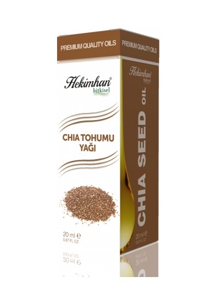 Chia Tohumu Yağı 20 ml