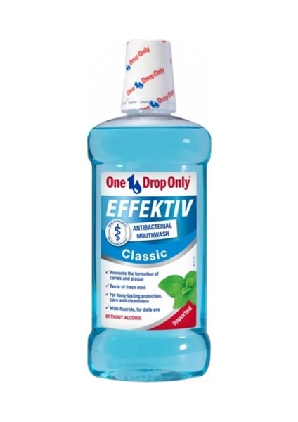 Classic Alkolsüz Ağız Gargarası 500 ml
