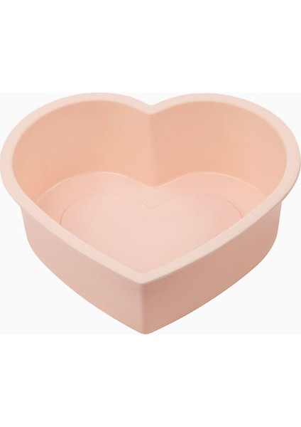 SL03 Pembe Renk Büyük Kalp Kek Kalıbı