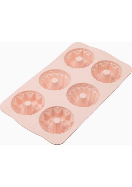SL06 Pembe Renk 6'lı Karma Kek Kalıpları fiyatları