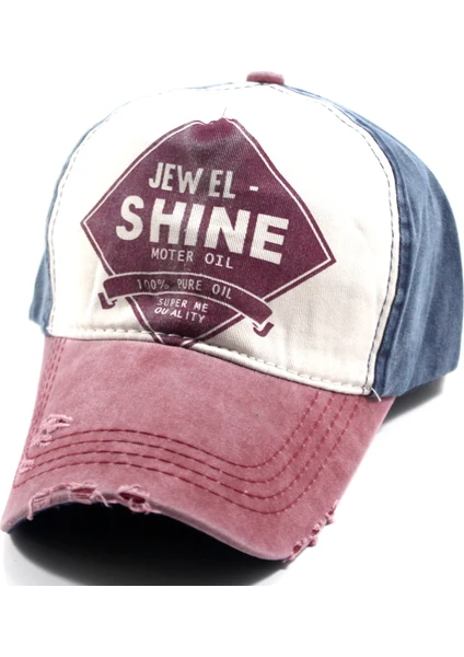 Pyz Moda Laslusa Jewel Shine Beyzbol Cap Şapka