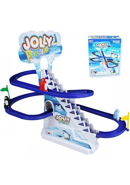 Pilli Çılgın Merdivenli Penguenler