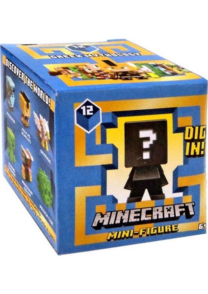 Mini Figürler Sürpriz Paket, Minecraft Bilgisayar Oyunundan Uyarlama, Çoklu Temalı FXT80