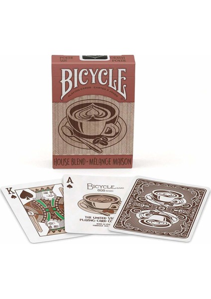 House Blend Premium Koleksiyonluk İskambil Oyun Kağıdı Kartları