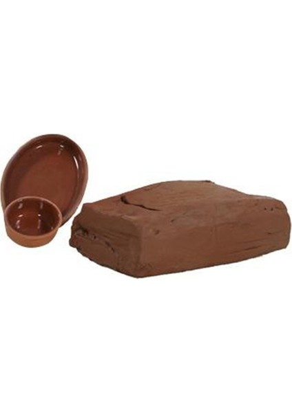 Doğal Kırmızı Kil - Seramik Hamuru 20 Kg.