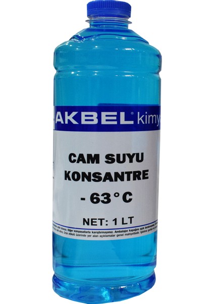 Cam Suyu Antifrizli Konsantre 1 Lt - 63°C