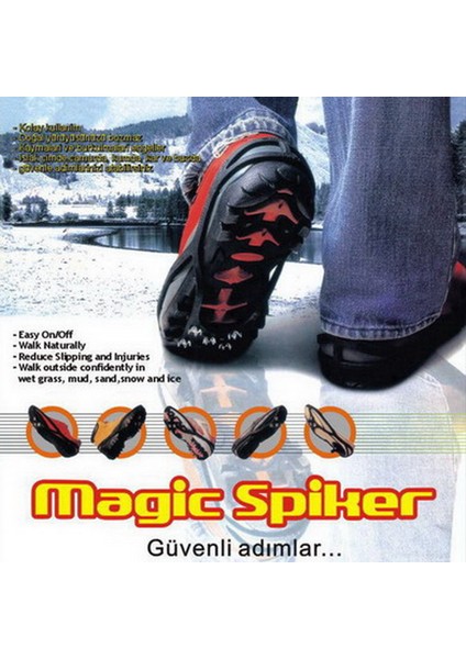 Magic Spiker 3 Çivili Small Ayakkabı Zinciri 9731001