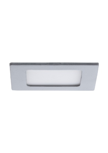 Sıva Altı Slim Led Downlight 6W Kare Beyaz Gövde 6500K Beyaz Işık