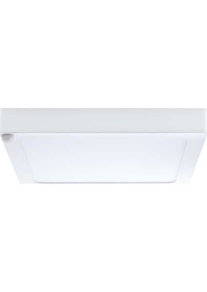 Sıva Üstü Slim Led Downlight Ir Sensörlu Beyaz Gövde 24W Kare 3000K Gunışığı Işık fiyatları