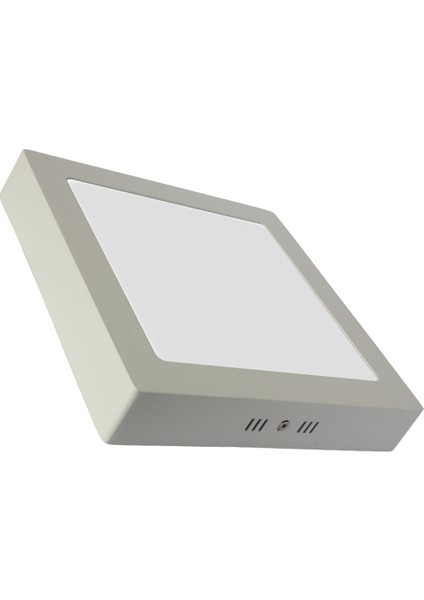 Sıva Üstü Slim LED Downlight Beyaz Gövde 24W Kare 3000K Gunışığı Işık