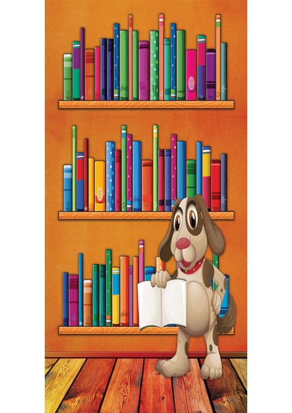 Kütüphane Kapı Giydirme