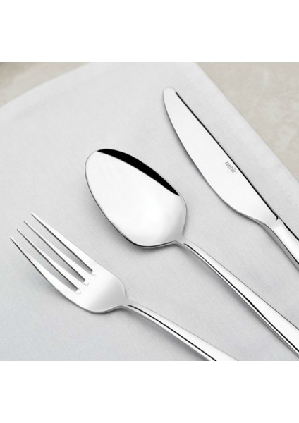 Deniz Sade 84 Parça Deri Kutulu Çatal Kaşık Bıçak Takımı 18-10 304 modelleri