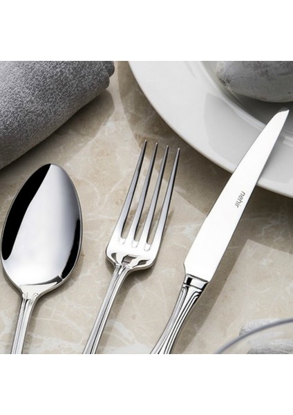 Lalezar 12 Adet Sade Yemek Çatal18-10 304