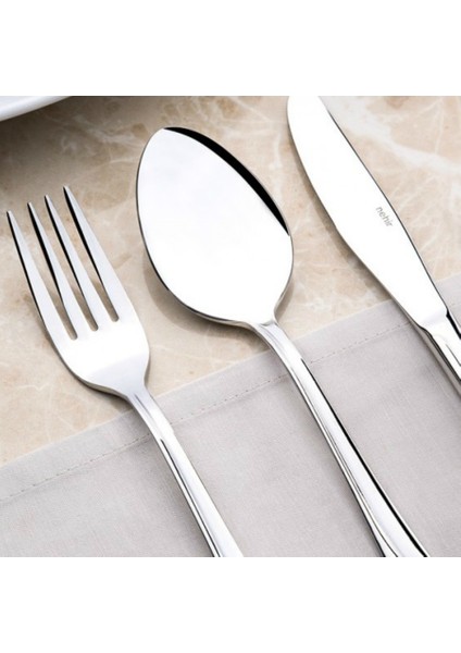 Safir 12 Adet Sade Yemek Çatal18-10 304 fiyatları