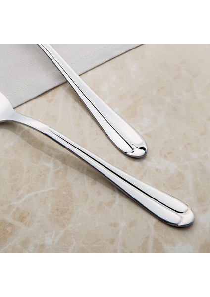 Saray 12 Adet Sade Yemek Kaşık, 18-10 304