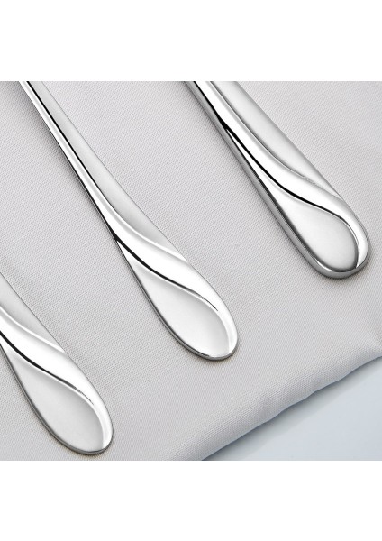 Safir 12 Adet Saten Yemek Çatal 18-10 304