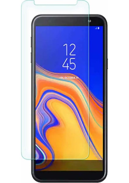 Samsung Galaxy J4 Plus Tempered Glass Cam Ekran Koruma