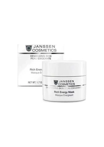 Janssen Cosmetics Demanding Skin Rich Energy Mask 50 ml Canlandırıcı Maske