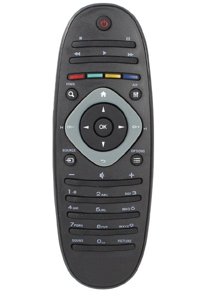 Philips Oval Lcd Led Televizyon Kumandası Tyf 1070