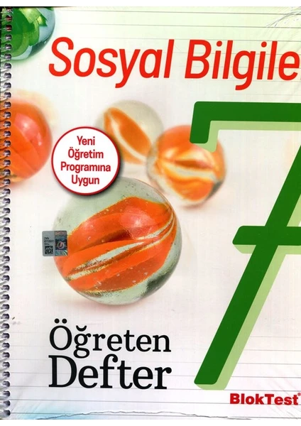 Bloktest Yayınları 7 Sosyal Bilgiler Öğreten Defter